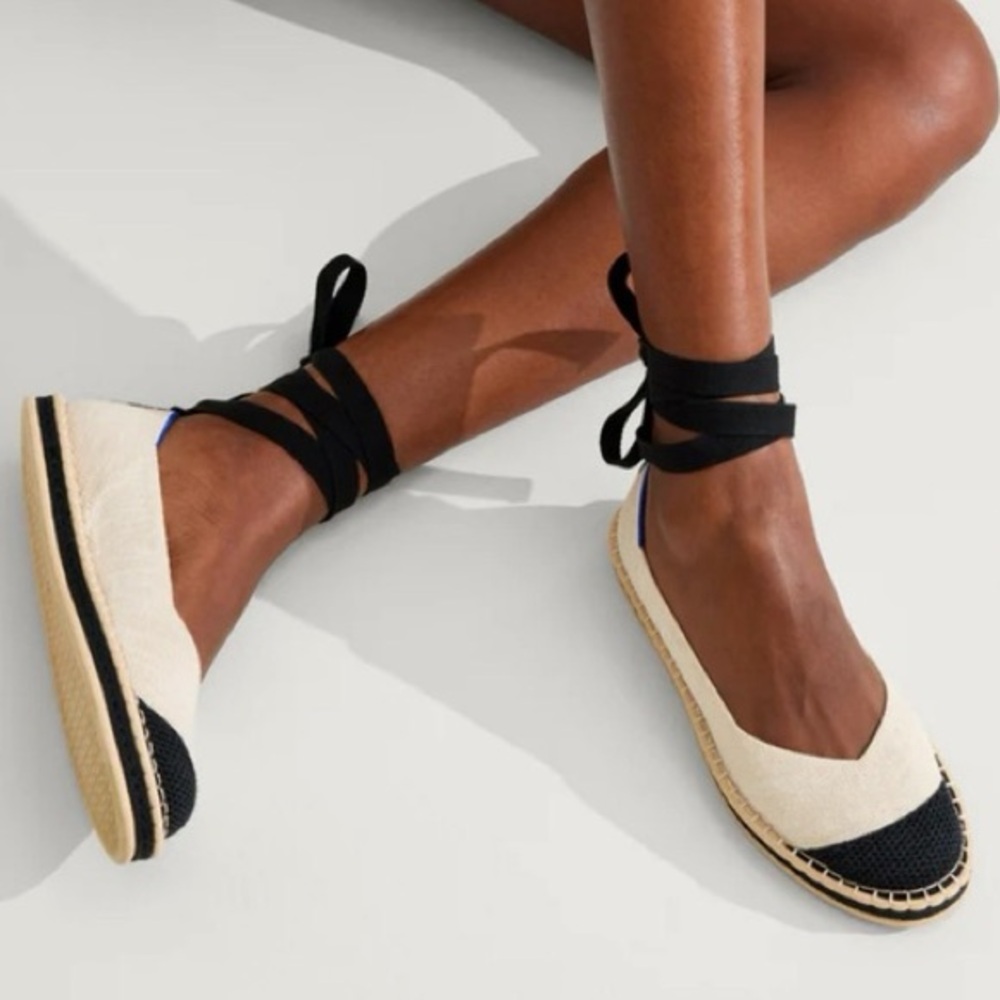 NWOB Rothy’s Espadrille Boardwalk Lace Up